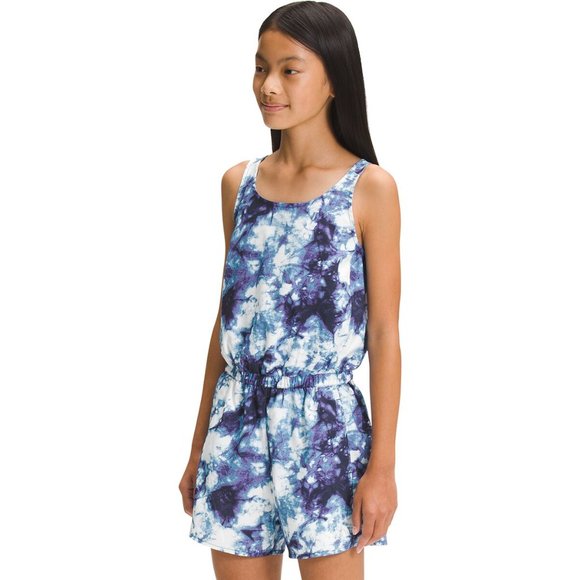 The North Face Girls' Class V Tie Dye Print Romper NF0A7QJX5U8  NEW with TAGS - Picture 2 of 4